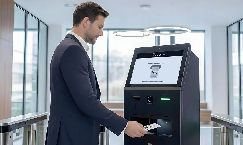 Scopri come i badge digitali visitatori sostituiscono quelli cartacei