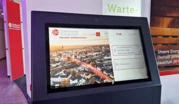 Gestione dei visitatori conforme agli standard KRITIS per Stadtwerke Osnabrück