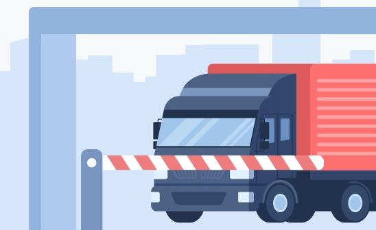 Portale digitale per camion – controllo accessi intelligente di nuova generazione