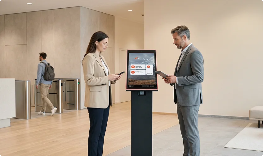 Cosa sono i kiosk self-service reception