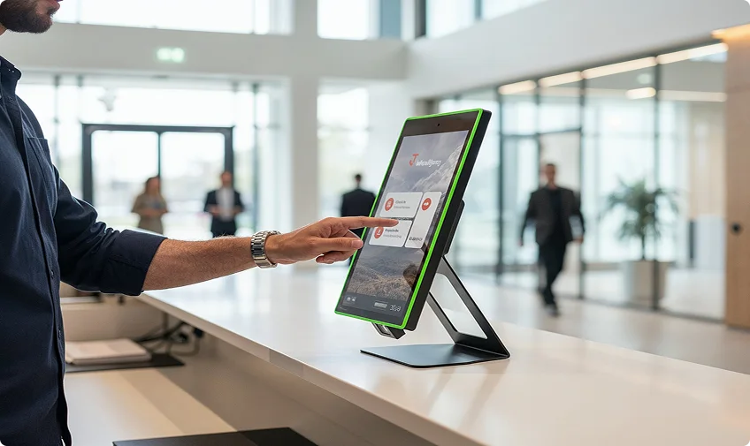 Check-in contactless automazione completa