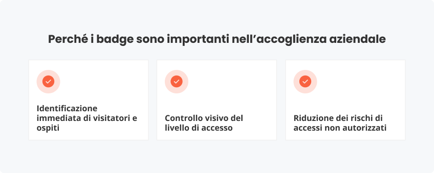 Perché i badge sono importanti nell’accoglienza