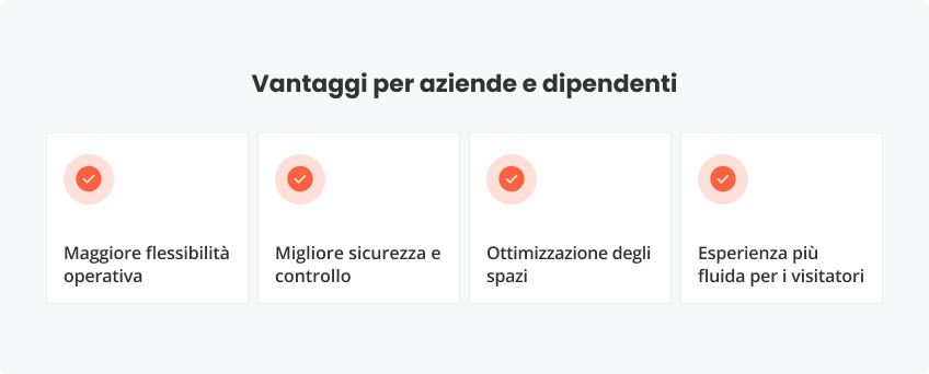 Vantaggi per aziende dipendenti