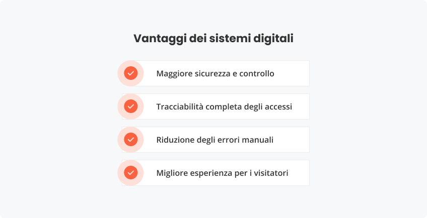 Vantaggi dei sistemi digitali